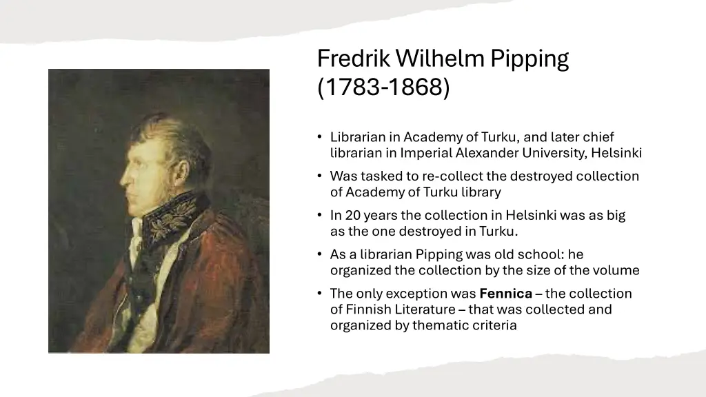 fredrik wilhelm pipping 1783 1868