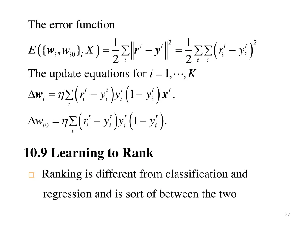 the error function
