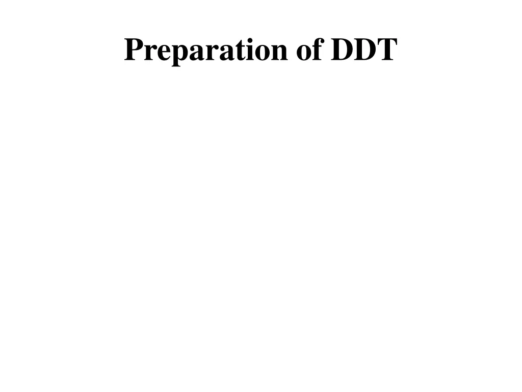 preparation of ddt