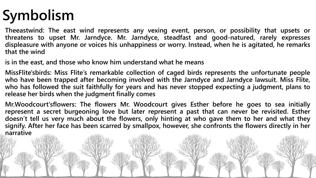 symbolism theeastwind the east wind represents