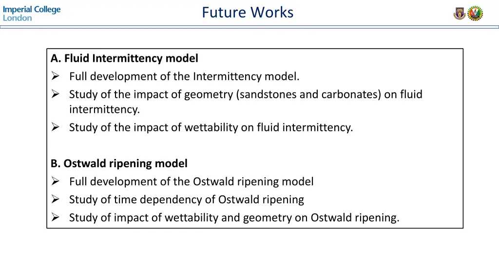 future works