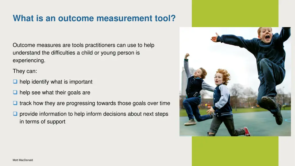 what is an outcome measurement tool