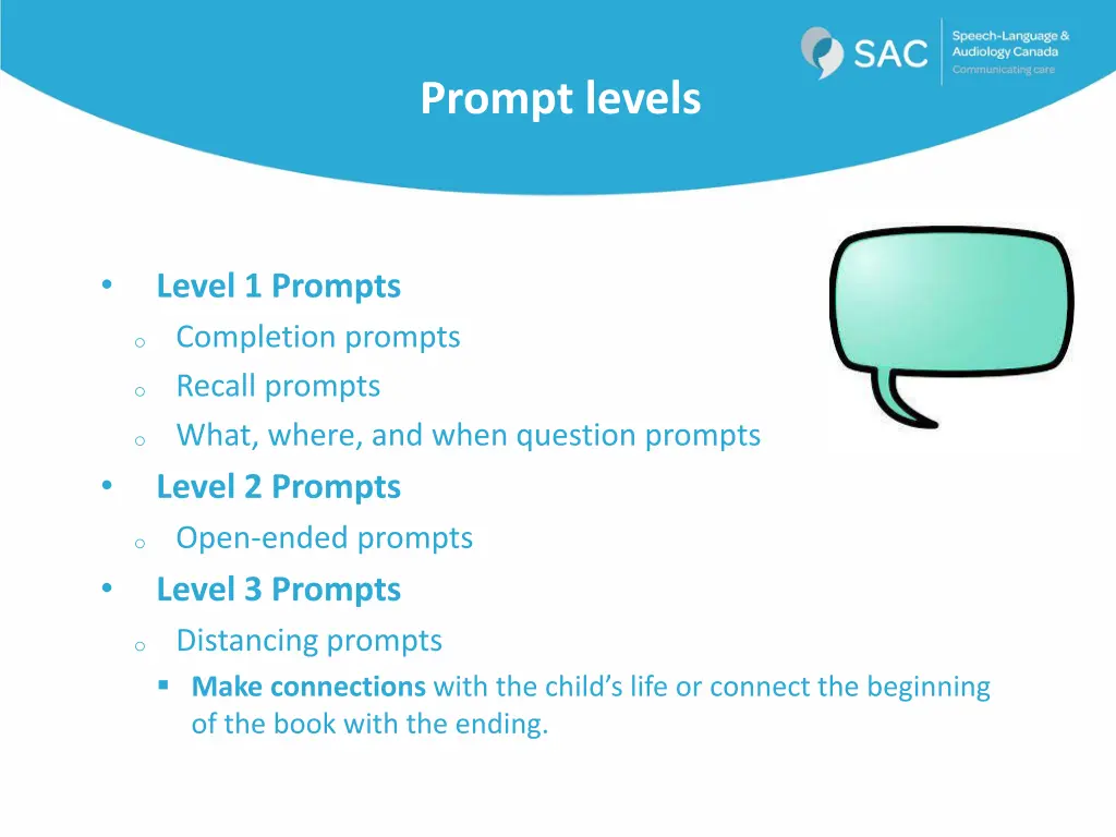 prompt levels