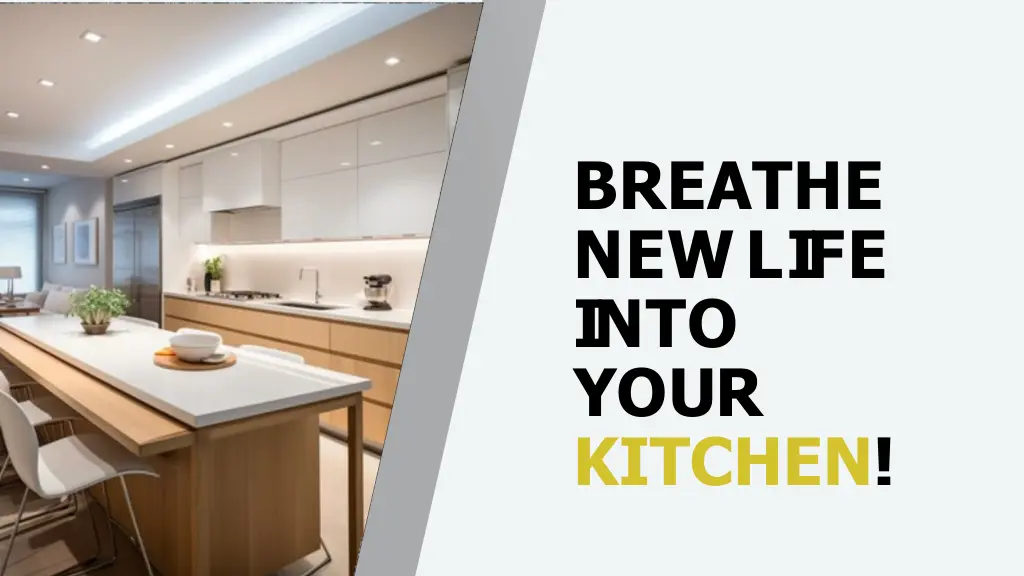 breathe newlife into your kitchen