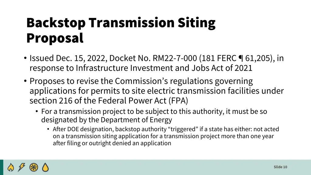 backstop transmission siting proposal