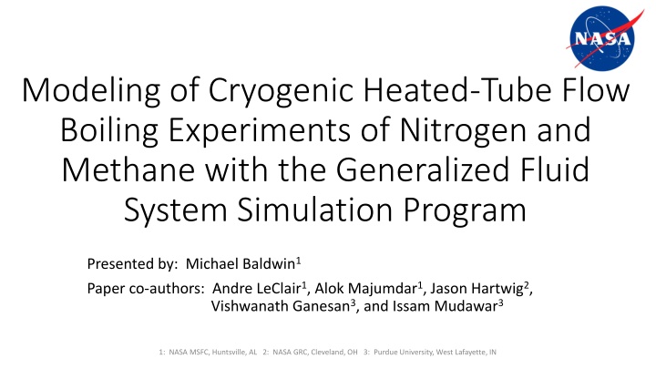 modeling of cryogenic heated tube flow boiling