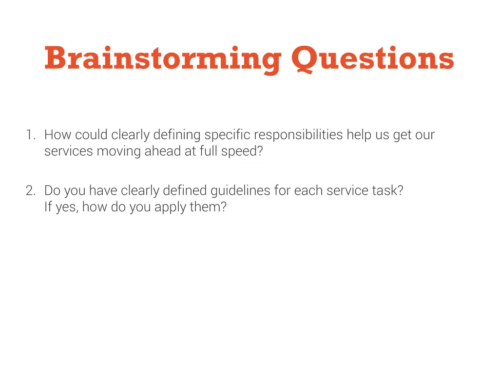brainstorming questions 1