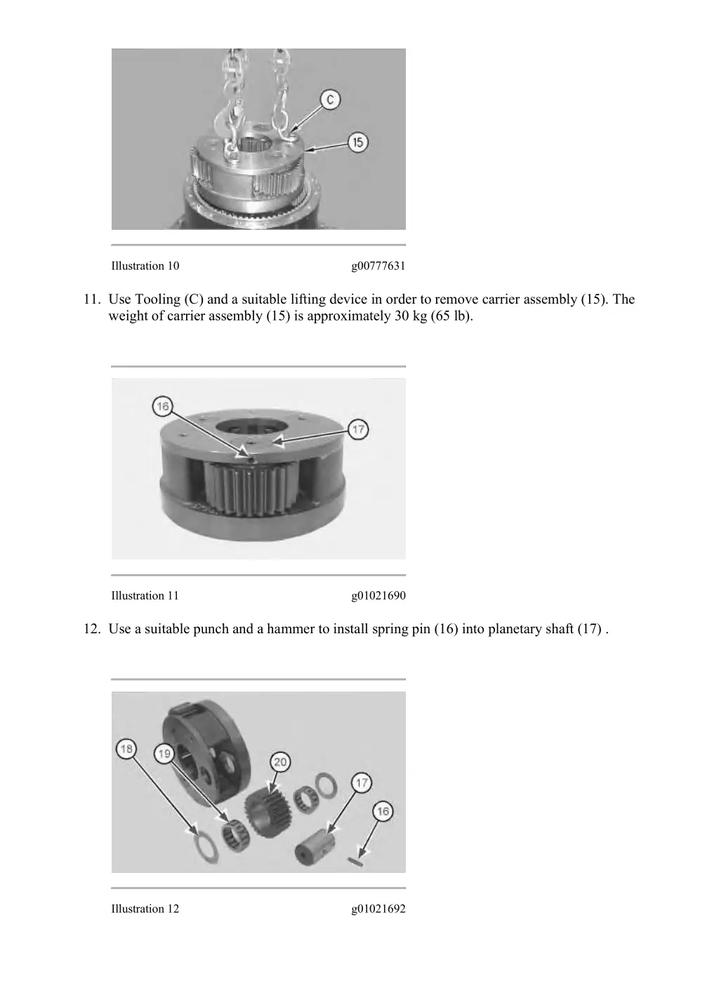 isj hex commonality chart cfl00001 up machine 5