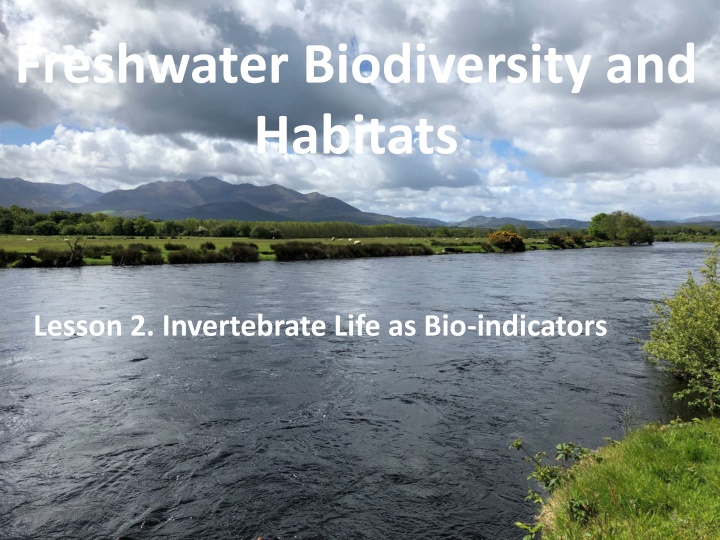 freshwater biodiversity and habitats