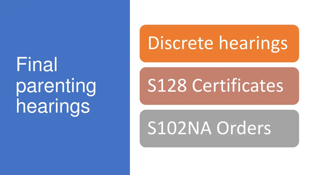 discrete hearings