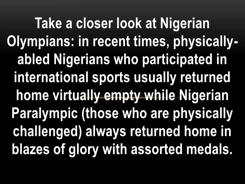 take a closer look at nigerian olympians