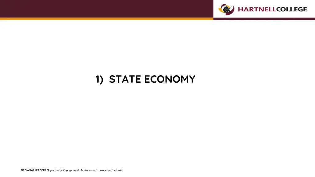 1 state economy