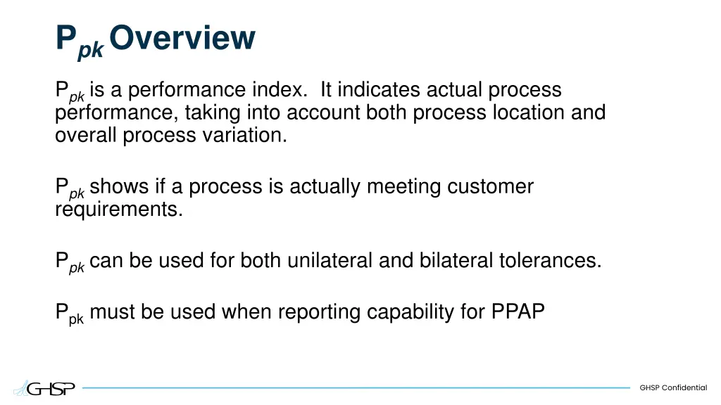 p pk overview