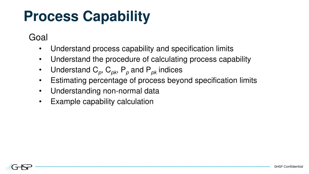 process capability 1