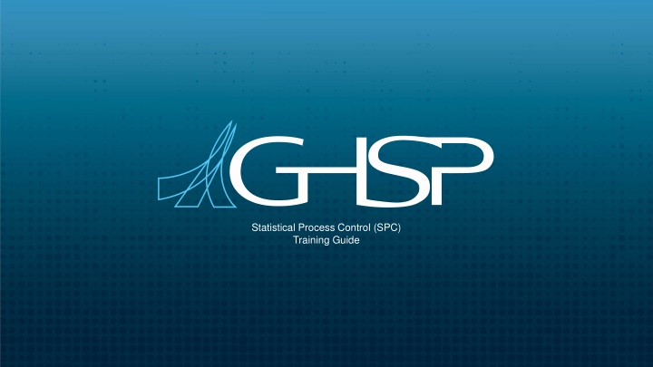 statistical process control spc training guide