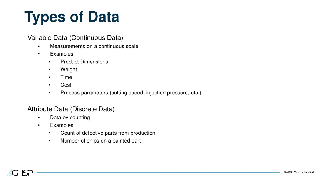 types of data