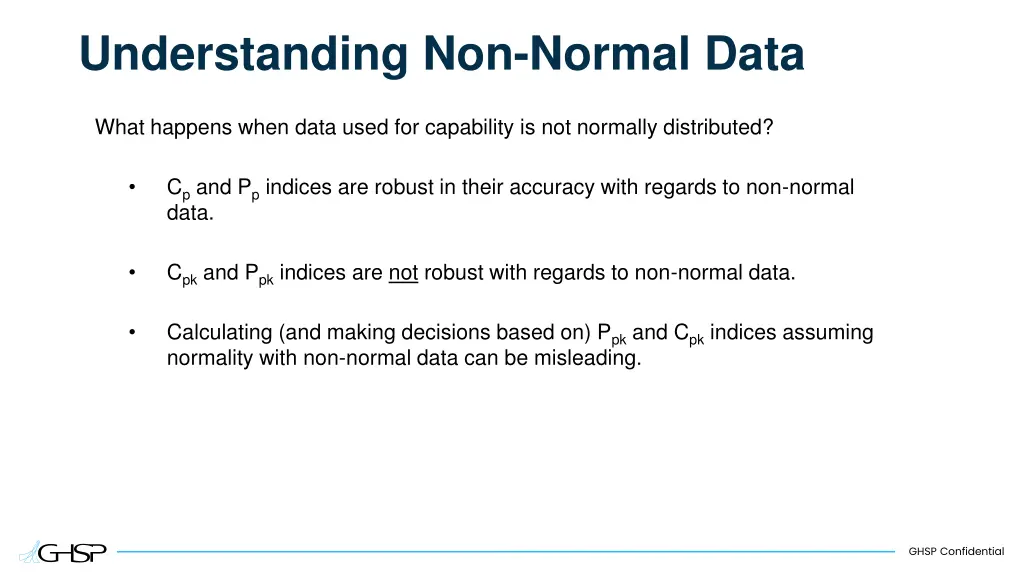 understanding non normal data