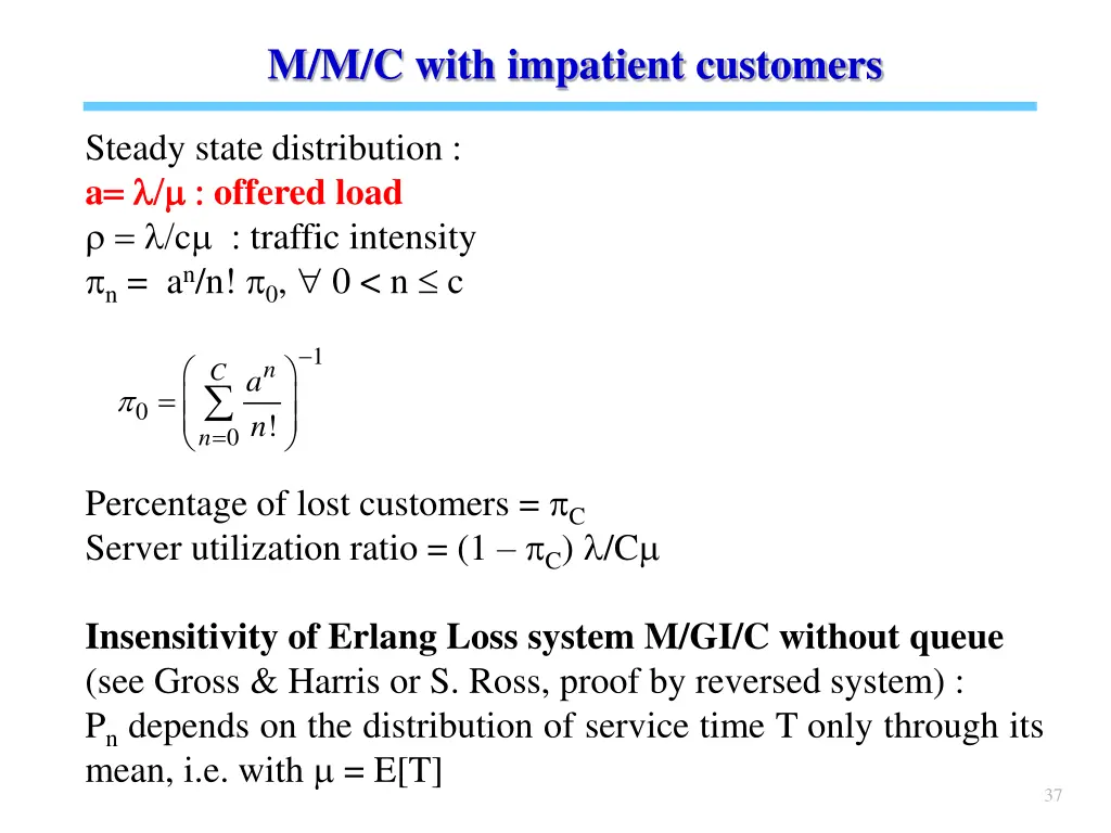 m m c with impatient customers 1