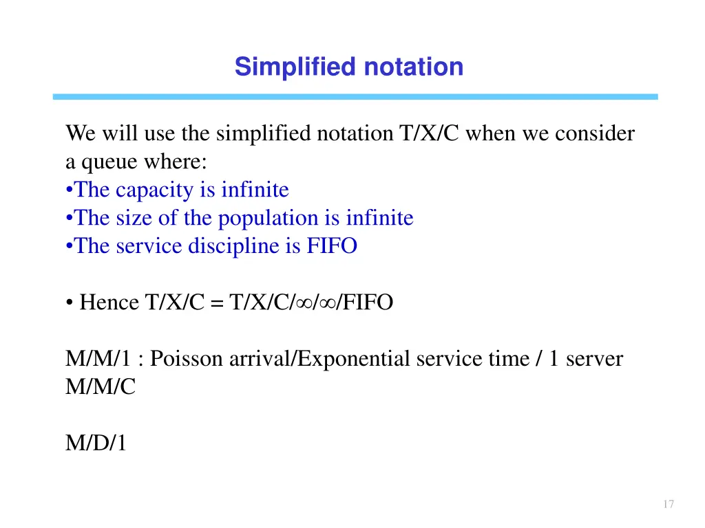 simplified notation