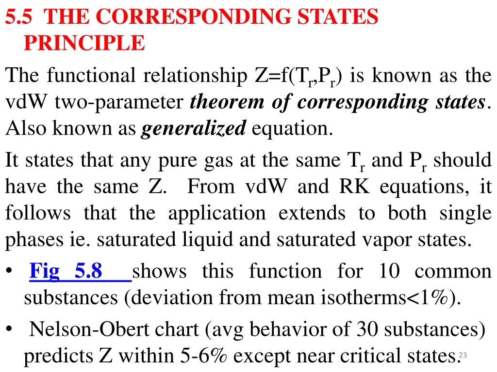 5 5 the corresponding states principle