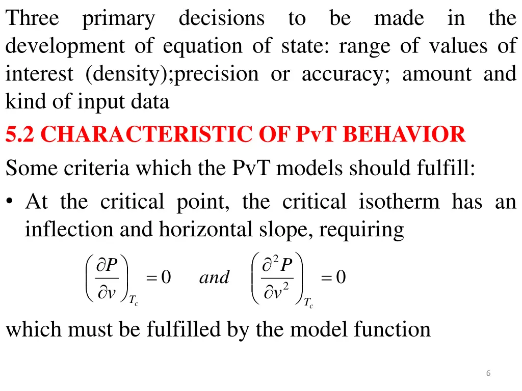 three primary decisions to be made