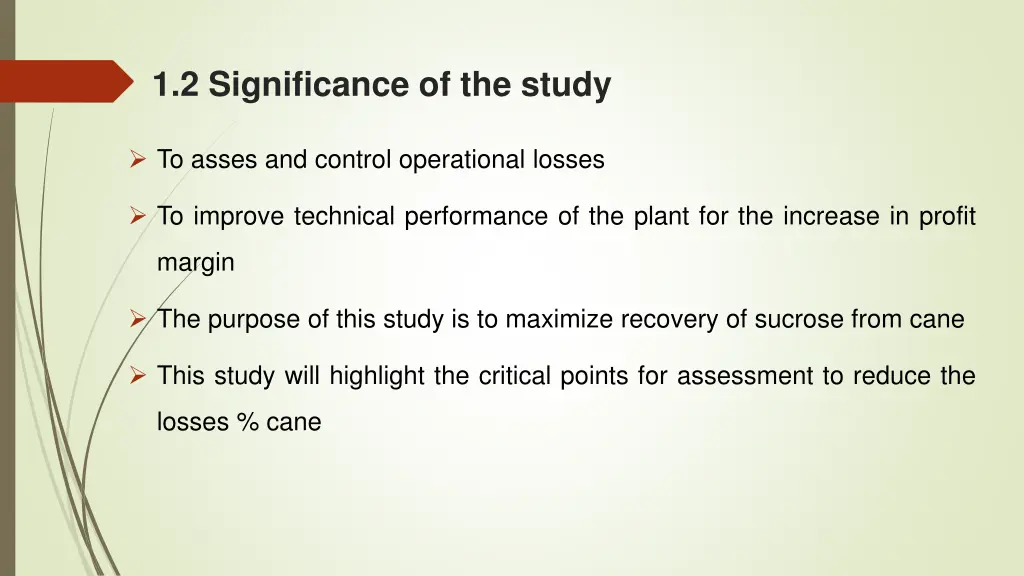 1 2 significance of the study