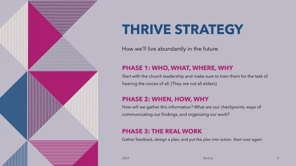 thrive strategy