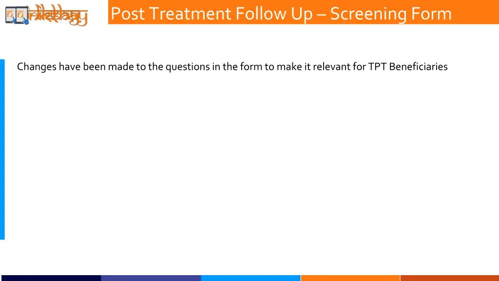 post treatment follow up screening form