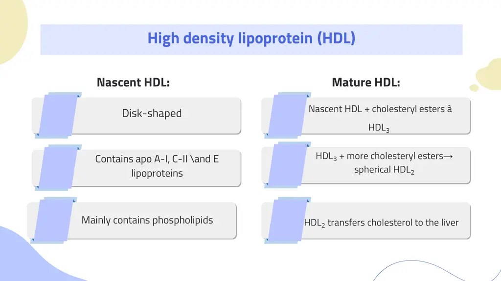 high density lipoprotein hdl