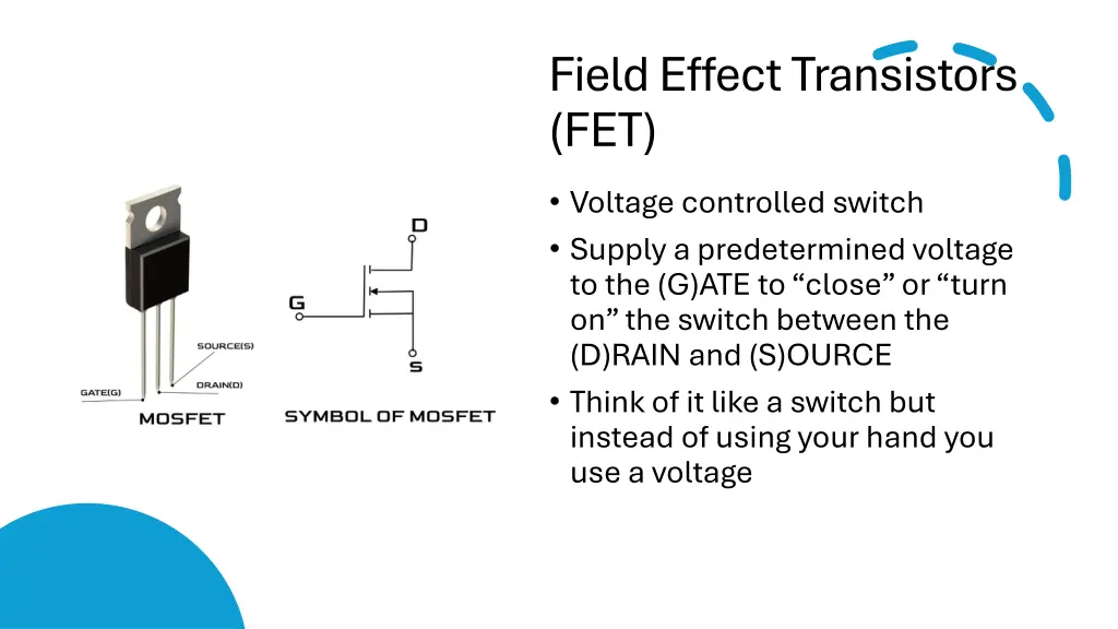 field effect transistors fet