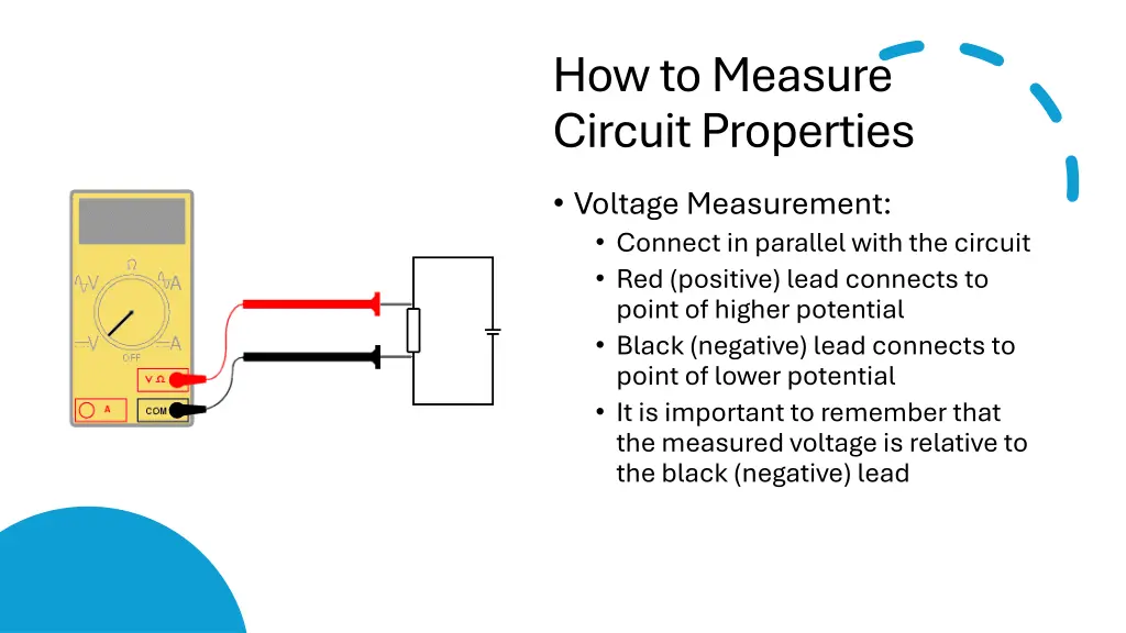 how to measure circuit properties 3