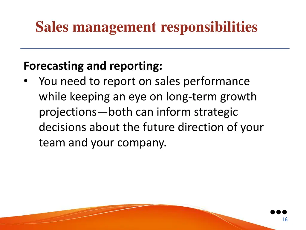 sales management responsibilities 3