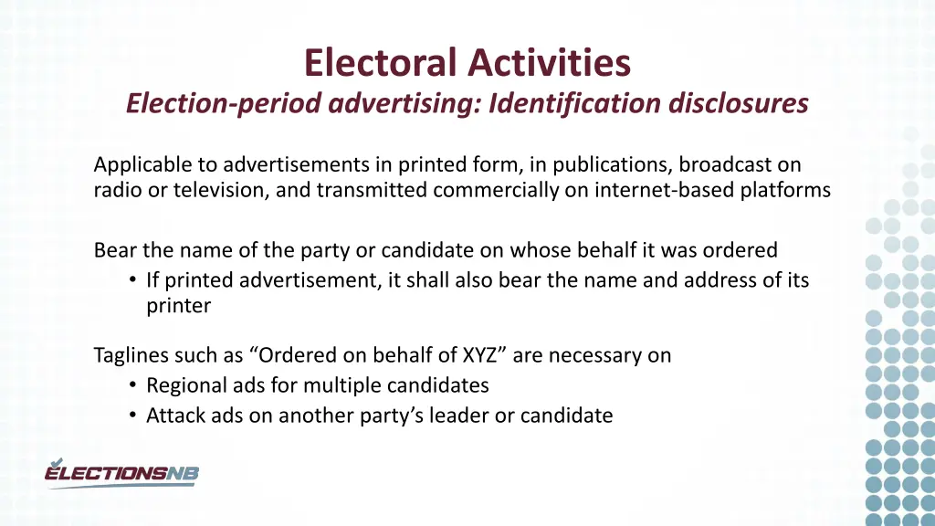 electoral activities 3