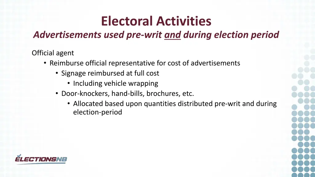 electoral activities 4