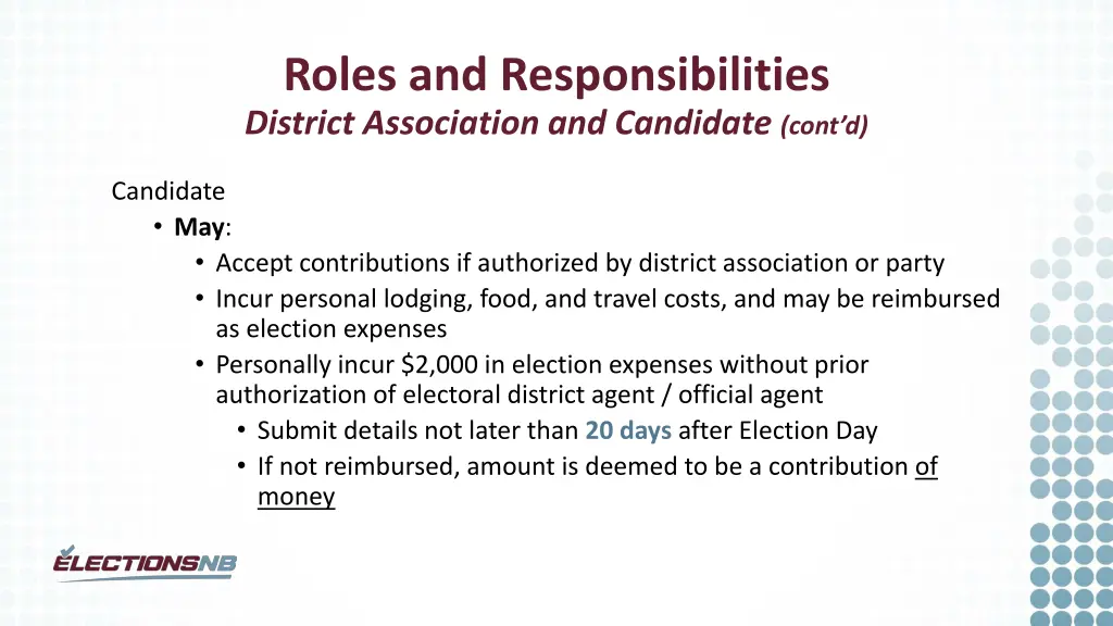 roles and responsibilities district association 7