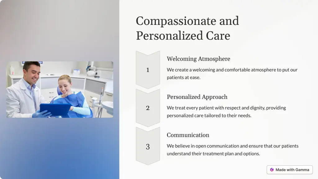 compassionate and personalized care