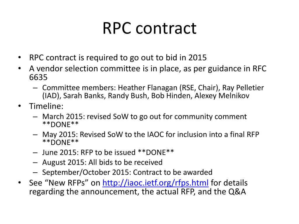 rpc contract