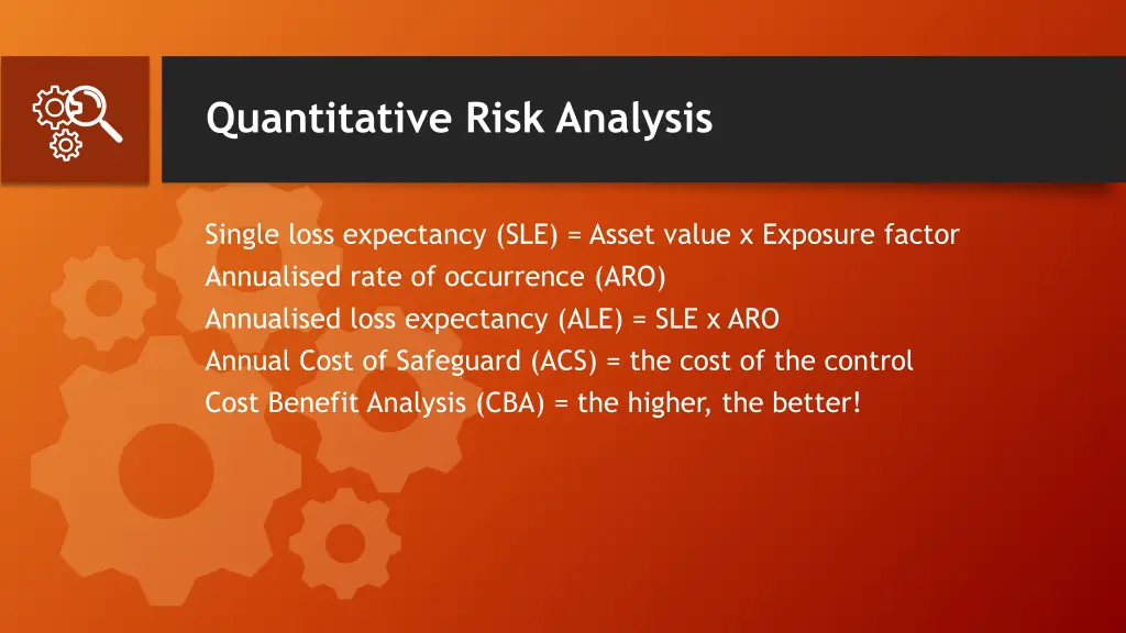 quantitative risk analysis