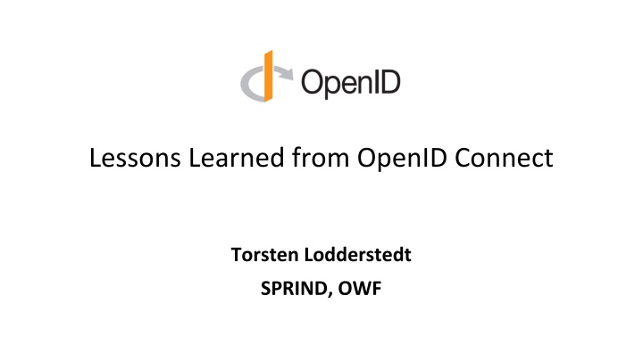 lessons learned from openid connect