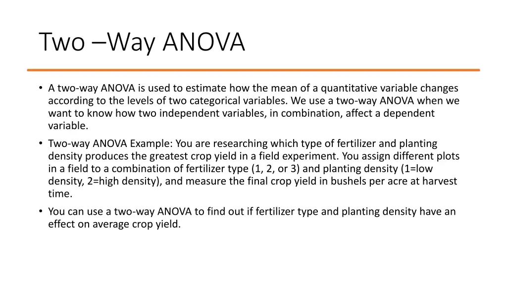 two way anova