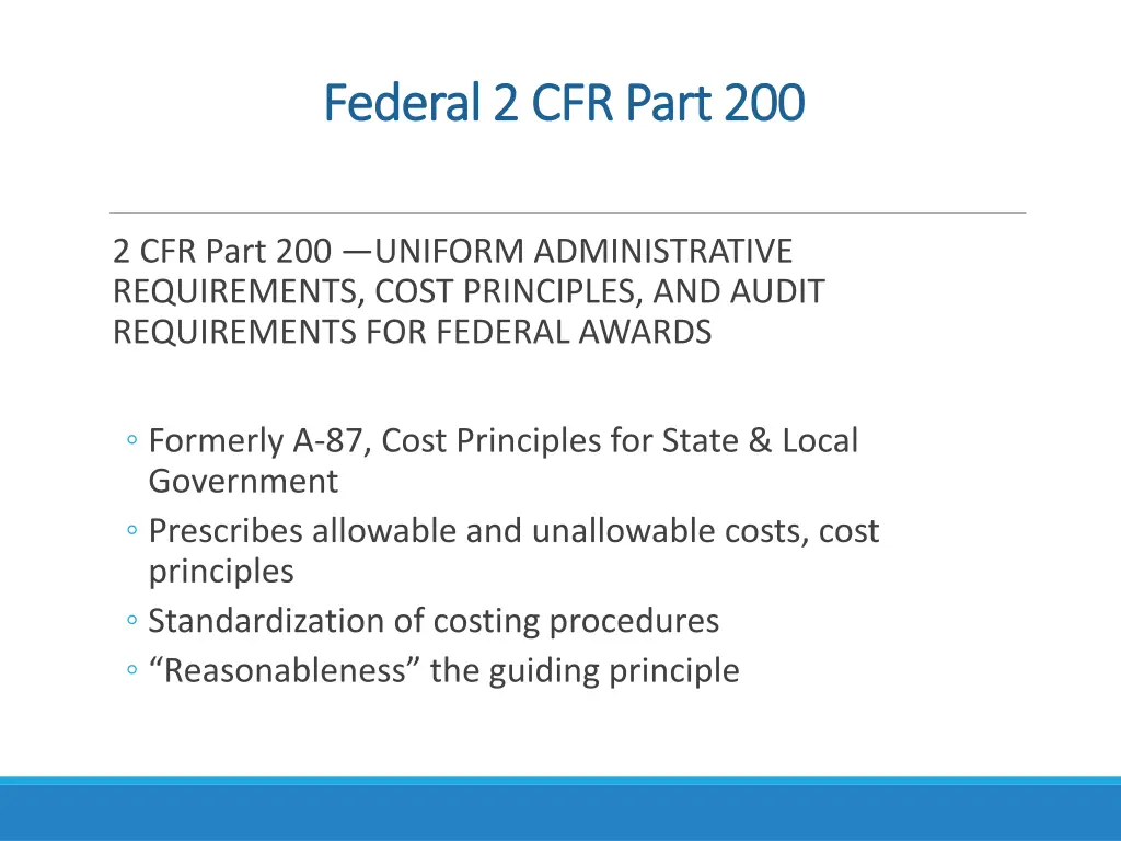 federal 2 cfr part 200 federal 2 cfr part 200