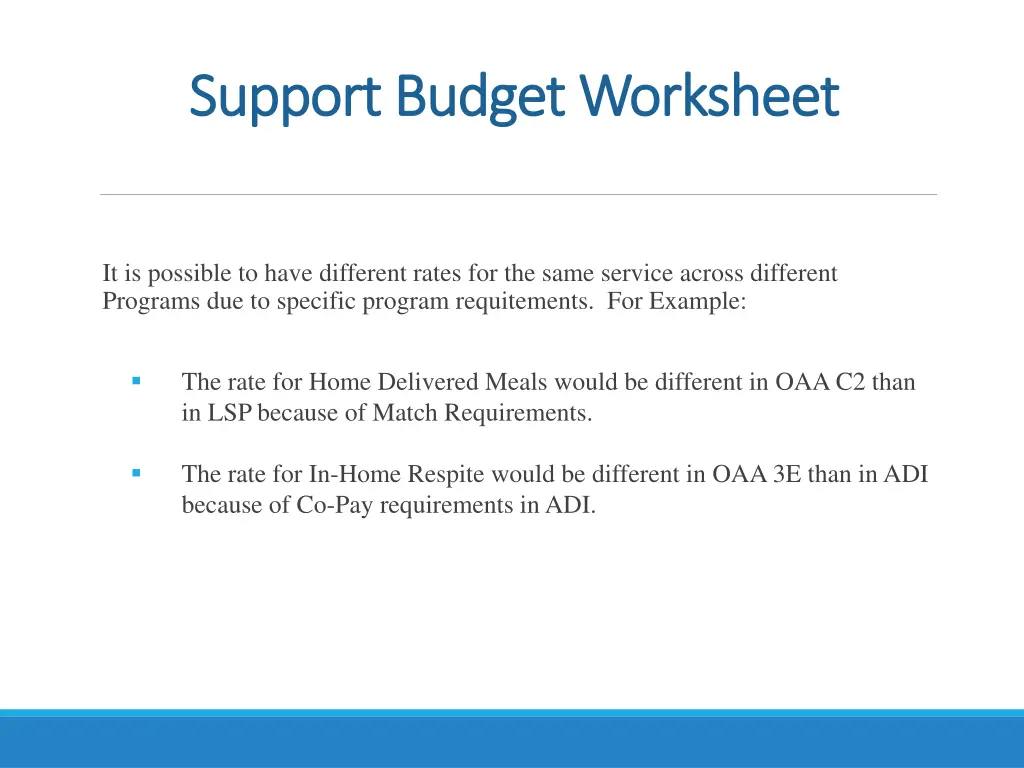 support budget worksheet support budget worksheet 1