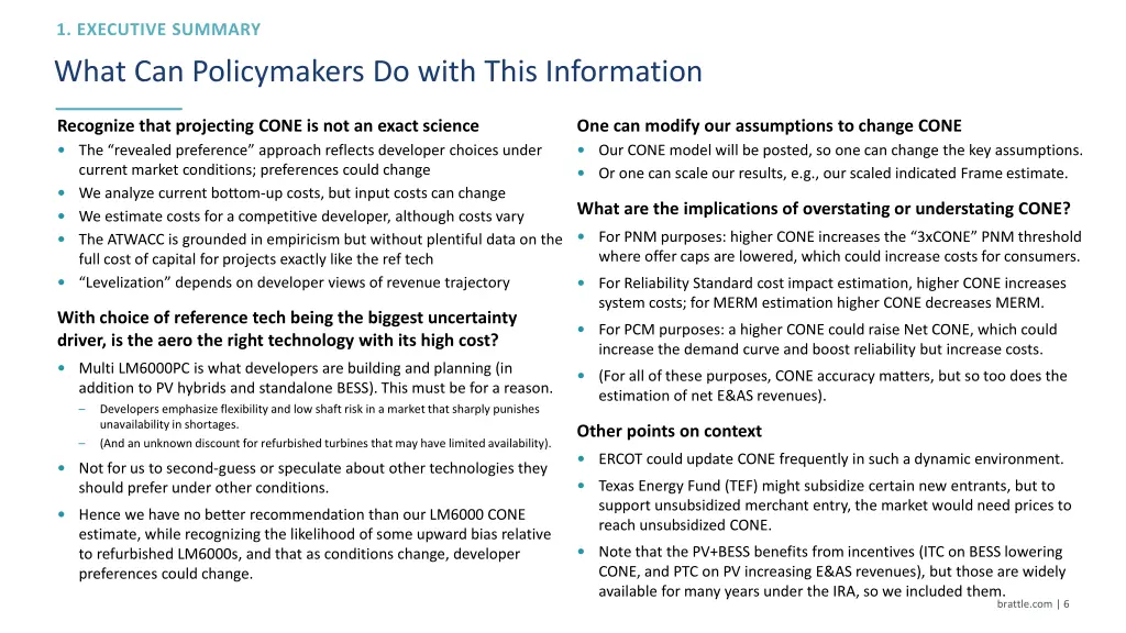 what can policymakers do with this information