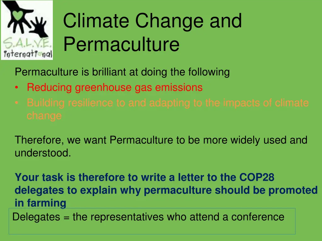 climate change and permaculture