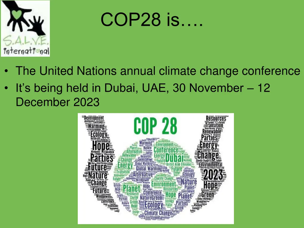 cop28 is