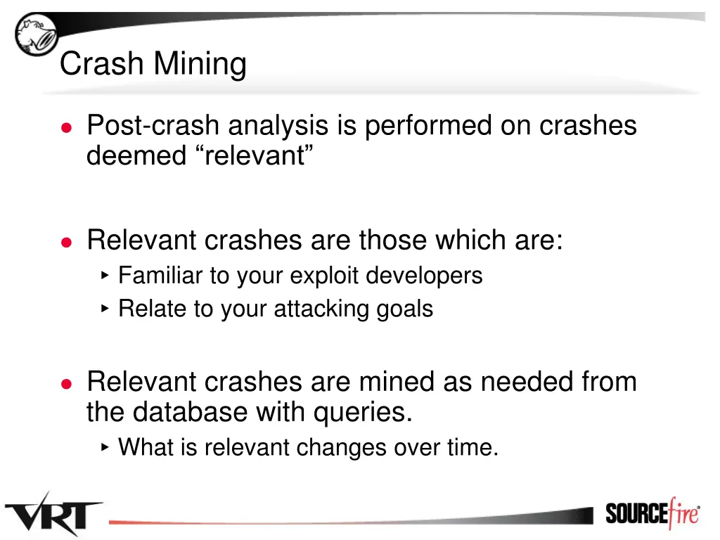 crash mining