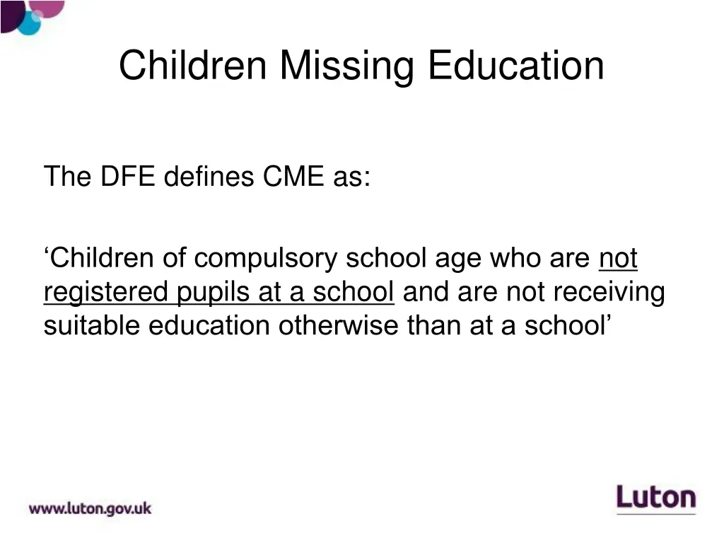 children missing education 1