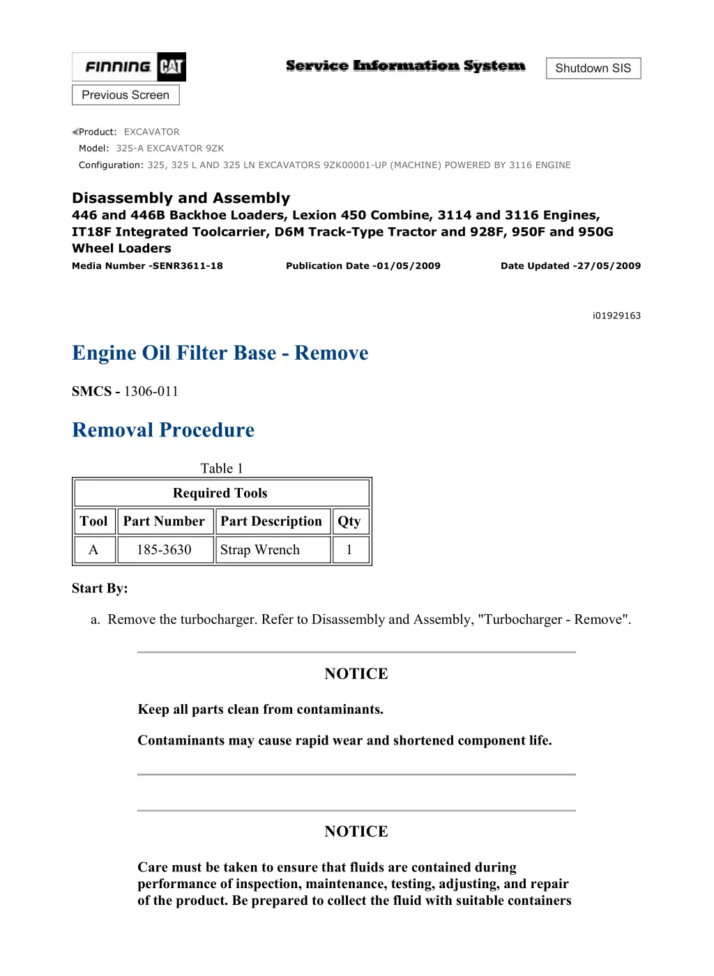 325 325 l and 325 ln excavators 9zk00001 15