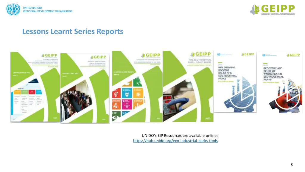 lessons learnt series reports
