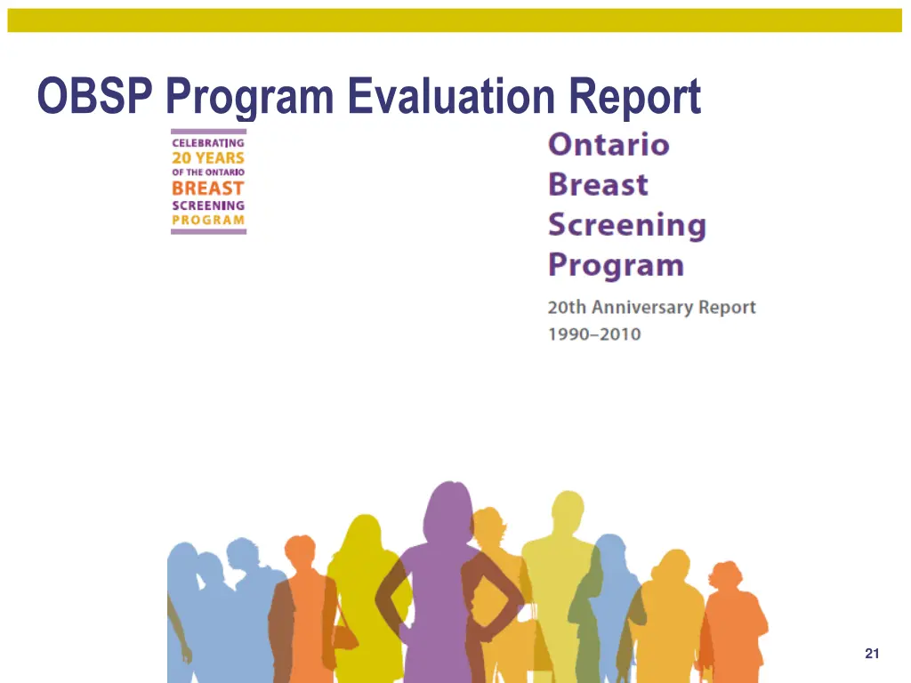 obsp program evaluation report